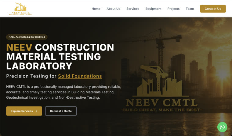 NEEV CMTL website